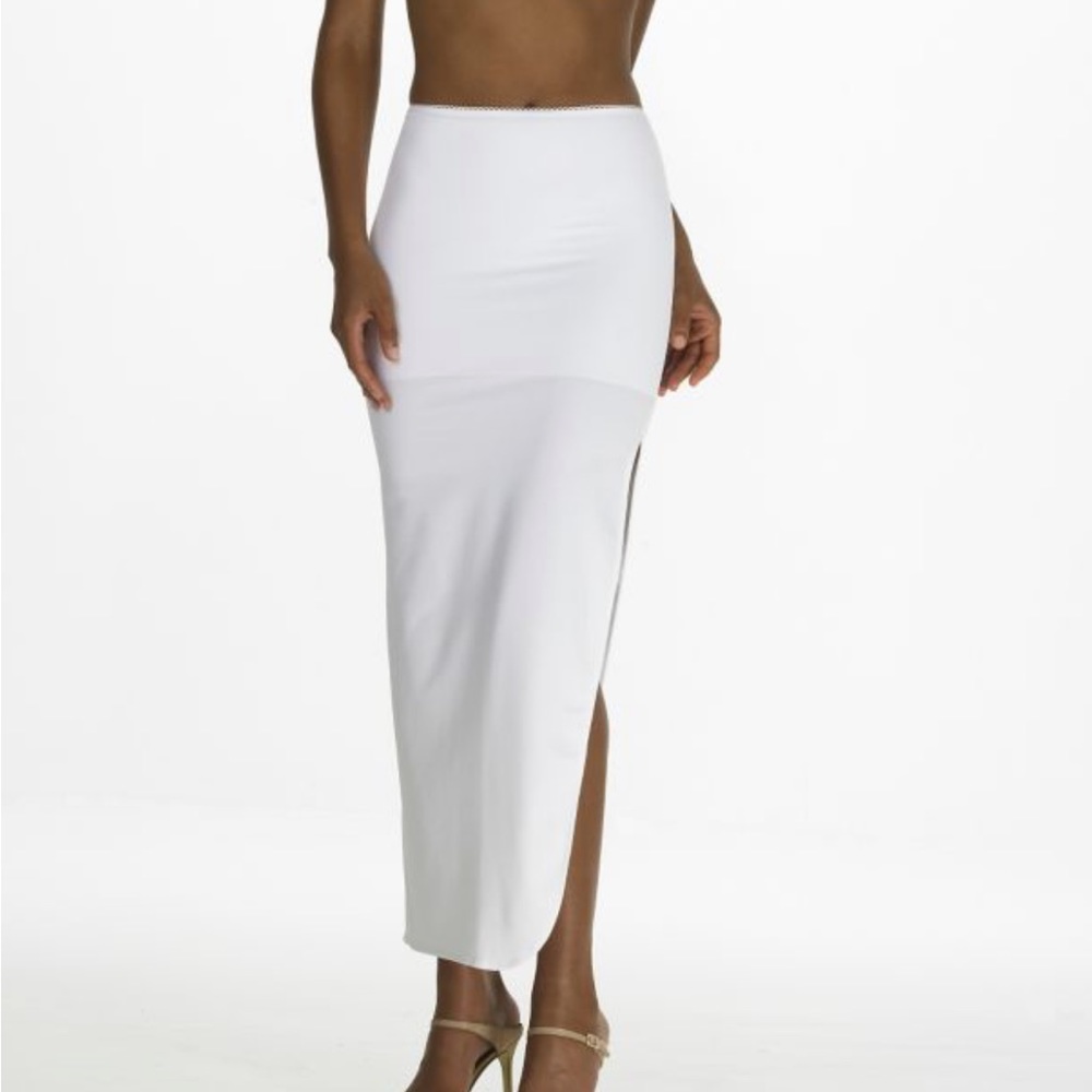 Mermaid style wedding dress slip